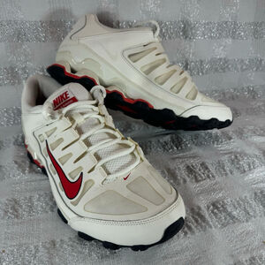 Men's Nike Reax 8 Training Running Sneakers Shoes| White Red | Size: US 12